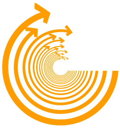 image of arrows to represent the dynamic growth interim managers can help businesses achieve